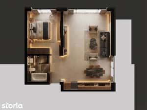 Bloc nou, 2 camere, spatii verzi, Str. Stelelor, direct dezvoltator — miniatura 4