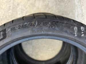 2 Anvelope de VARA - 245/40/19 100Y XL - Michelin Pilot Sport 4 * OEM BMW - CA NOI - DOT 2023 ! — miniatura 5