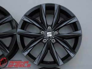 Jante Noi 18 inch Originale Seat Ateca Tarraco Leon Exeo Toledo R18 — miniatura 3