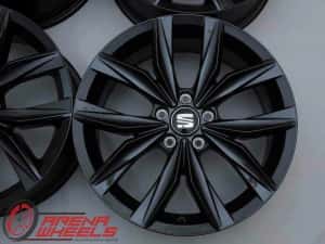 Jante Noi 18 inch Originale Seat Ateca Tarraco Leon Exeo Toledo R18 — miniatura 4