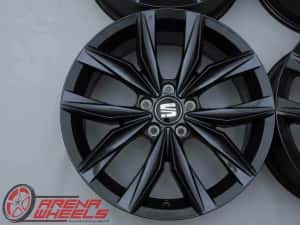 Jante Noi 18 inch Originale Seat Ateca Tarraco Leon Exeo Toledo R18 — miniatura 5