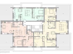 Penthouse 107 mp utili 2 terase 32 mp fiecare zona Turnisor Sibiu