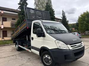 Iveco daily basculabil pe cutie 35c15 50c18 70c15 Mercedes sprinter — miniatura 5