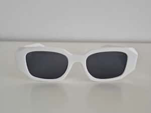 Ochelari de soare Prada alb/negru — miniatura 6