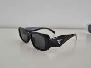 Ochelari de soare Prada alb/negru — miniatura 10