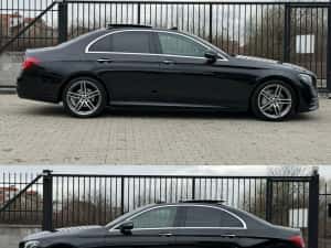 Mercedes Benz E220d AMG pachet ,194cp, Panorama,ceasuri Widescreen — miniatura 4