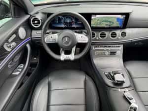 Mercedes Benz E220d AMG pachet ,194cp, Panorama,ceasuri Widescreen — miniatura 8