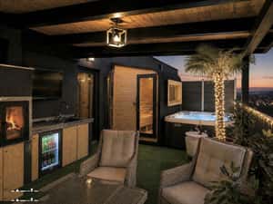 Penthouse Exclusivist 185,3mp | 2 Nivele | Sauna | Jacuzzi | Semineu — miniatura 3