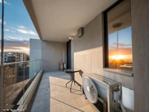 Apartament 2 camere decomandat de închiriat, situat în Pipera — miniatura 3