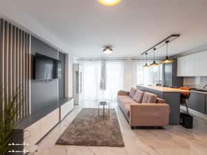 Apartament modern-3 camere cartier Kogalniceanu-terasa,loc de parcare — miniatura 3