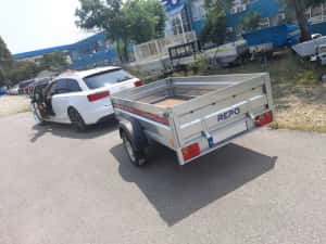 Remorca auto 750 kg  basculabila ,auto,atv apicola — miniatura 6