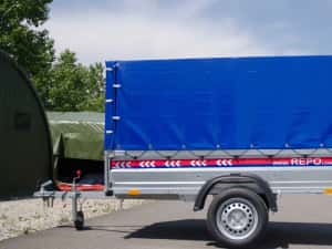 Remorca auto 750 kg  basculabila ,auto,atv apicola — miniatura 7