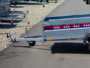 Remorca auto 750 kg  basculabila ,auto,atv apicola — miniatura 8