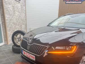 Skoda Superb   2,0 TDI  An 2019 . Cutie AUTOMATA, Rar+ITP .   89 000 KM Reali   Rate fixe fara avans   Garantie 12 luni  , Buy-Back  Test-Drive — miniatura 2