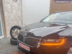 Skoda Superb   2,0 TDI  An 2019 . Cutie AUTOMATA, Rar+ITP .   89 000 KM Reali   Rate fixe fara avans   Garantie 12 luni  , Buy-Back  Test-Drive — miniatura 10