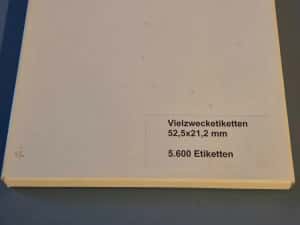 5600 Etichete Autocolante A4, Avery Zweckform, Germania, 100 coli
