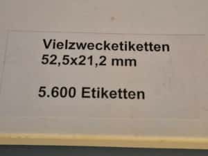 5600 Etichete Autocolante A4, Avery Zweckform, Germania, 100 coli — miniatura 2