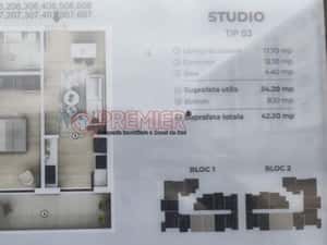 2 camere tip studio - acte gata - Metrou Berceni/Pasarela — miniatura 4