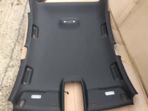 PLAFON auto toate marcile MATERIAL buretat pentru TAPITERIE GRI/NEGRU — miniatura 6