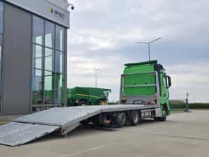 Tractari auto Timișoara Autostrada A1,slep,platforma,transport utilaje — miniatura 8