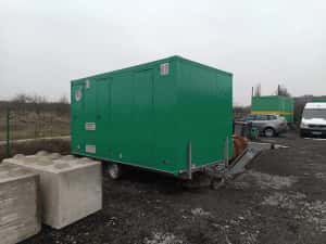 Remorca Santier Container
