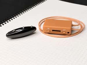 Cutiuta GSM cu Nano Casca - NU se aude in exterior! casti de copiat — miniatura 3