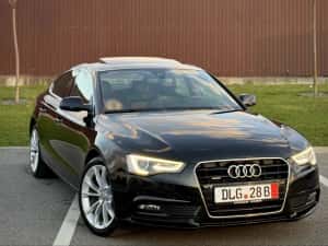 Audi A5 Ultra Exclusive, QUATTRO 2.0 TDI 190 cp Euro6,trapa, TOP! — miniatura 9