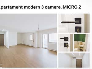 Targoviste, Micro 2 - Apartament 90 mp - 3 camere, decomandat — miniatura 1