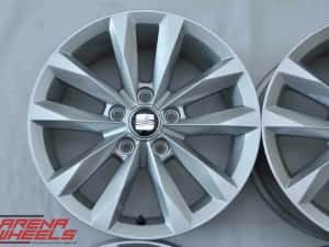 Jante Noi 16 inch Originale Seat Leon Exeo Altea Toledo Alhambra R16 — miniatura 2