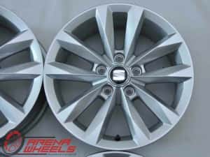 Jante Noi 16 inch Originale Seat Leon Exeo Altea Toledo Alhambra R16 — miniatura 3