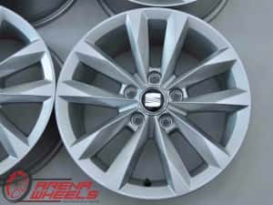 Jante Noi 16 inch Originale Seat Leon Exeo Altea Toledo Alhambra R16 — miniatura 4