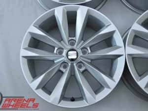 Jante Noi 16 inch Originale Seat Leon Exeo Altea Toledo Alhambra R16 — miniatura 5
