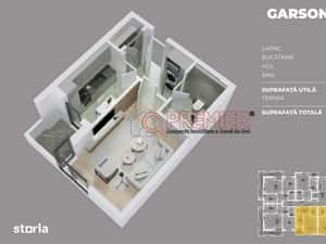 Oltenitei - Parc Laurentiu Raiciu - Garsoniera decomandata — miniatura 5