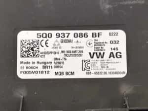 Modul confort Cod: 5Q0937086BF Volkswagen VW Passat B8 2014-2020 #00103 — miniatura 3