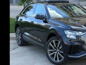 AUDI Q8 SLine 2020 3 0 225Cp E6 Hybrid Automat Quattro Soft Clouse Panoramic Ful Led 155000 km Impecabil — miniatura 10