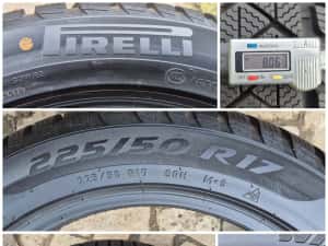 O bucată 225/50 R17 M+S iarnă - una Pirelli Bridgestone — miniatura 4