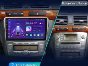 Navigatie Android TOYOTA AVENSIS Carplay Android Auto + Camera — miniatura 3