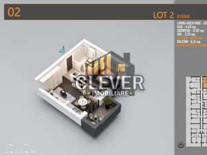 Studio 2 Camere Pallady - Metrou Nicolae Teclu | Comision 0% — miniatura 3