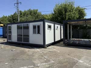 Vand containere modulare container modular santier tip birou vitrina grup sanitar — miniatura 9