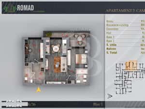 Apartament 3 camere Proiect Premium Independent Energetic