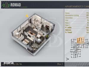 Apartament 3 camere Proiect Premium Independent Energetic — miniatura 4