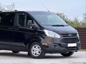 Ford Transit Custom 8+1 Locuri 2014 2.2 TDCi 155 CP* 2 Uși Culisante Extra Lung — miniatura 2