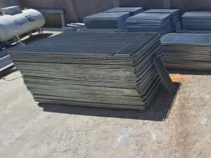 Grilaje-trepte zincate 125x250cm