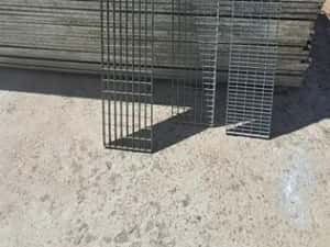 Grilaje-trepte zincate 125x250cm — miniatura 9