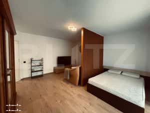 Apartament o camera, 45 mp, parcare, zona Stejarului — miniatura 2