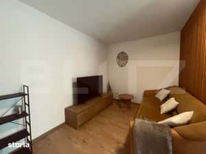 Apartament o camera, 45 mp, parcare, zona Stejarului — miniatura 5