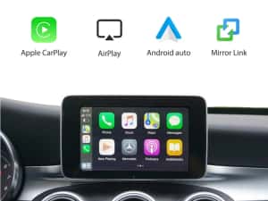 Apple CarPlay Android Auto Mercedes GLC, C CLASS Waze Netflix Youtube