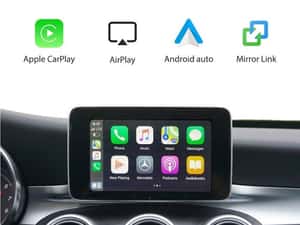 Apple CarPlay Android Auto Mercedes GLC, C CLASS Waze Netflix Youtube — miniatura 6