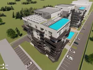 Proiect In Dezvoltare - Apartamente Noi Aparthotel 5* 2 Camere — miniatura 1