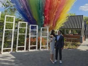 Artificii de ZI - Gender Reveal , Artificii de Noapte profesionale. — miniatura 1